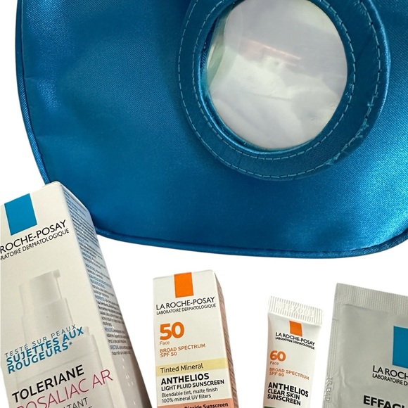 LA ROCHE POSAY BUNDLE CREAM TOLERIANE ROSALIAC AR NIB 40ml Pouch & travel sizes - Picture 2 of 14